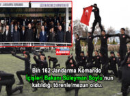Safranbolu’da Bin 162 Jandarma Komando mezun oldu