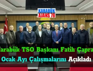 Fatih Çapraz, TSO Çalışmaları Açıkladı